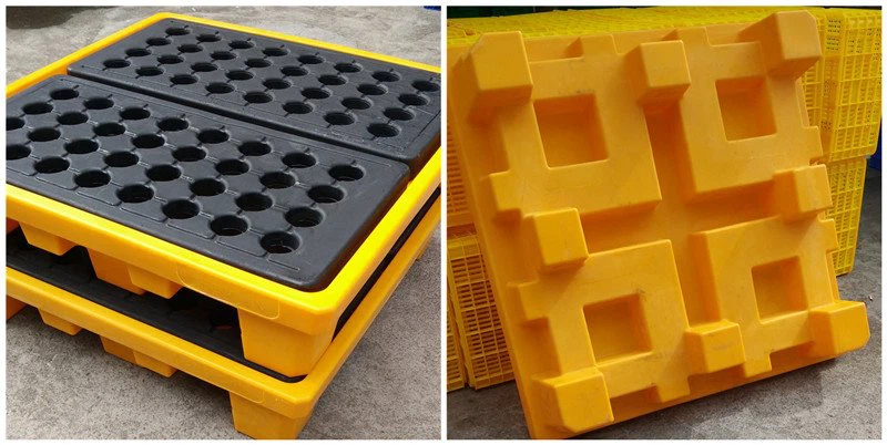 hdpe Injection Moulded Plastic Spill Pallets