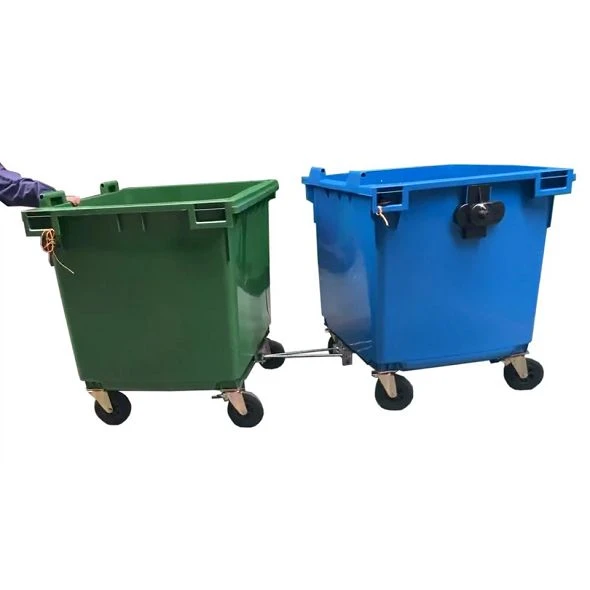 1100L wheelie bin with chain 1100L wheelie bin with chain